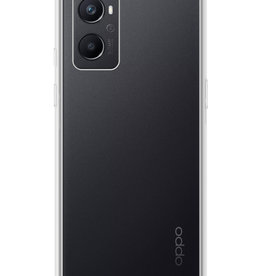 Nomfy Nomfy OPPO A76 Hoesje Siliconen - Transparant