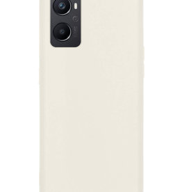 Nomfy Nomfy OPPO A76 Hoesje Siliconen - Wit