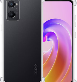 BASEY. BASEY. OPPO A96 Hoesje Shockproof - Transparant