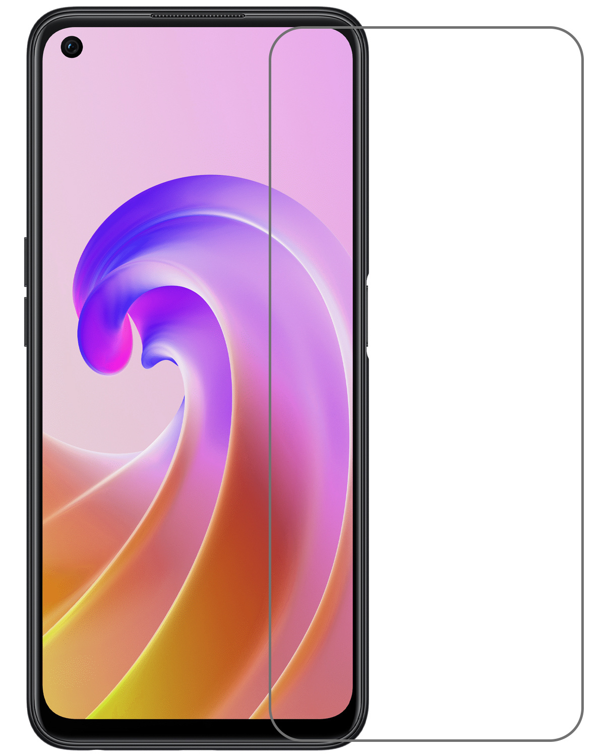 OPPO A96 Screenprotector Tempered Glass - OPPO A96 Beschermglas - OPPO A96 Screen Protector