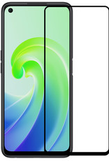 NoXx Screenprotector Geschikt voor OPPO A96 Screenprotector Tempered Glass Gehard Glas Full Cover