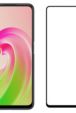 Nomfy Screenprotector Geschikt voor OPPO A96 Screenprotector Bescherm Glas - Screenprotector Geschikt voor OPPO A96 Screen Protector Tempered Glass Full Screen Full Cover
