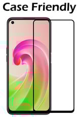 Nomfy Screenprotector Geschikt voor OPPO A96 Screenprotector Bescherm Glas - Screenprotector Geschikt voor OPPO A96 Screen Protector Tempered Glass Full Screen Full Cover - 2 PACK