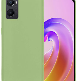 BASEY. BASEY. OPPO A96 Hoesje Siliconen - Groen