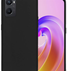 BASEY. BASEY. OPPO A96 Hoesje Siliconen - Zwart