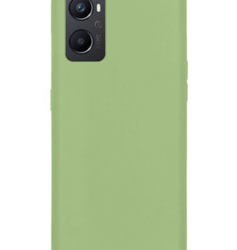 Nomfy Nomfy OPPO A96 Hoesje Siliconen - Groen