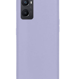 Nomfy Nomfy OPPO A96 Hoesje Siliconen - Lila