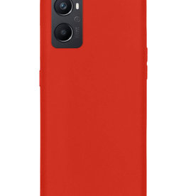 Nomfy Nomfy OPPO A96 Hoesje Siliconen - Rood