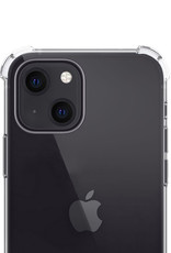 NoXx Hoes Geschikt voor iPhone 13 Hoesje Transparant Met Telefoonkoord Cover Shock Proof Case Koord Hoes