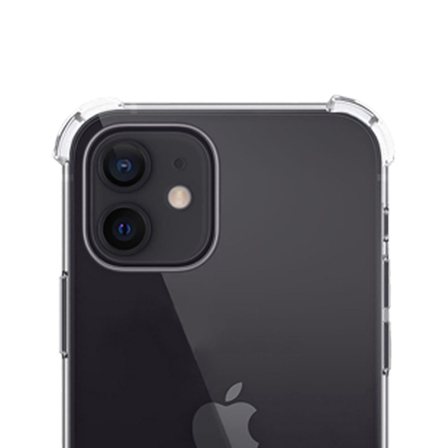 NoXx iPhone 13 Mini Hoesje Met Koord Cover Shock Proof Case Hoes - Transparant