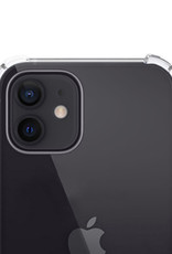 iPhone 12 Hoesje Met Koord Cover Shock Proof Case Hoes - Transparant