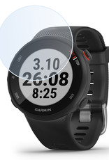 NoXx Screenprotector Geschikt voor Garmin Forerunner 45 Screenprotector Tempered Glass Gehard Glas
