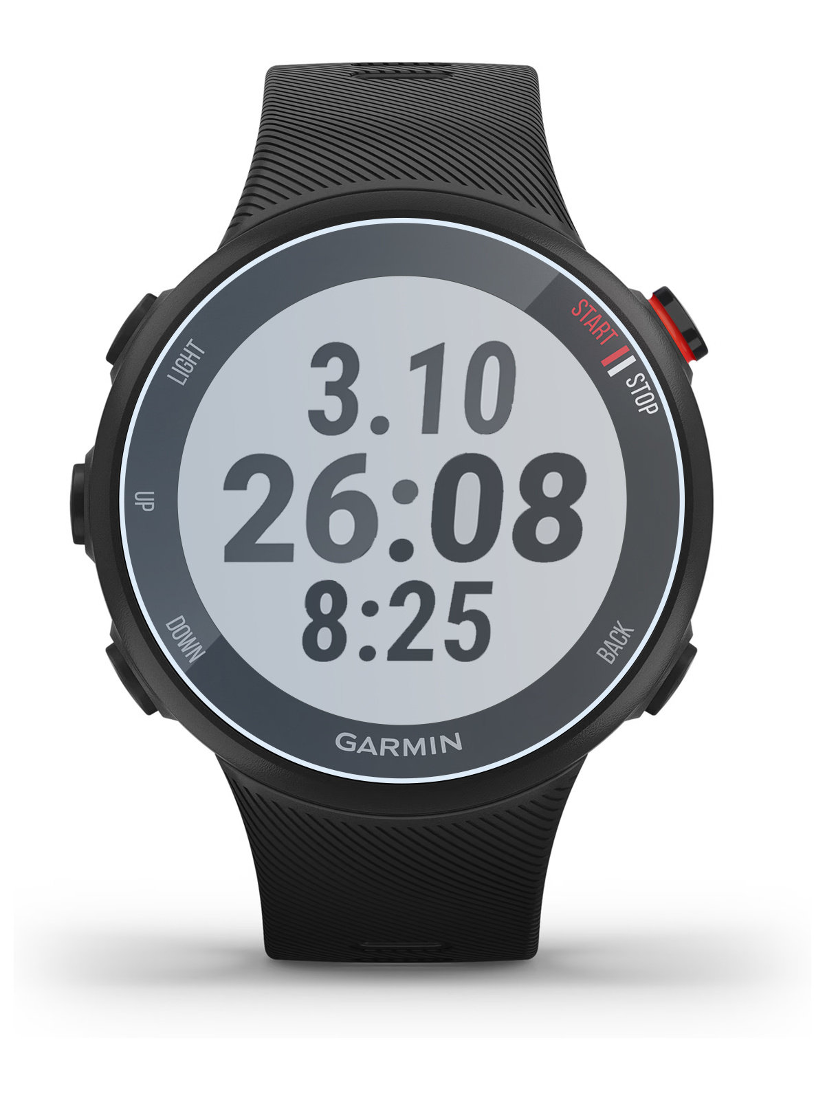 NoXx Screenprotector Geschikt voor Garmin Forerunner 45 Screenprotector Tempered Glass Gehard Glas - 3x