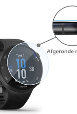 Nomfy Screenprotector Geschikt voor Garmin Forerunner 45 Screenprotector Bescherm Glas - Screen Protector Geschikt voor Garmin Forerunner 45 Screenprotector Tempered Glass - 2 PACK