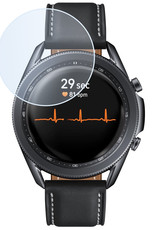 BASEY. Screenprotector Geschikt voor Samsung Galaxy Watch 3 45 mm Screenprotector Tempered Glass Beschermglas - Screenprotector Geschikt voor Samsung Watch 3 (45 mm) Screen Protector