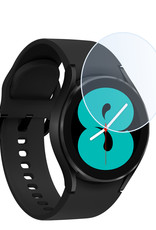 Nomfy Screenprotector Geschikt voor Samsung Galaxy Watch 4 44 mm Screenprotector Bescherm Glas - Screen Protector Geschikt voor Samsung Watch 4 (44 mm) Screenprotector Tempered Glass