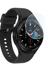 Nomfy Screenprotector Geschikt voor Samsung Galaxy Watch 4 Classic 46 mm Screenprotector Bescherm Glas - Screen Protector Geschikt voor Samsung Watch 4 Classic (46 mm) Screenprotector Tempered Glass