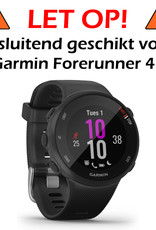 Nomfy Screenprotector Geschikt voor Garmin Forerunner 45 Screenprotector Bescherm Glas - Screen Protector Geschikt voor Garmin Forerunner 45 Screenprotector Tempered Glass - 2 PACK