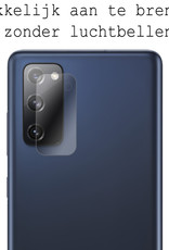 BASEY. Screenprotector Geschikt voor Samsung S20 FE Camera Screenprotector Tempered Glass Beschermglas Camera - Screenprotector Geschikt voor Samsung Galaxy S20 FE Camera Screen Protector - 3 Stuks