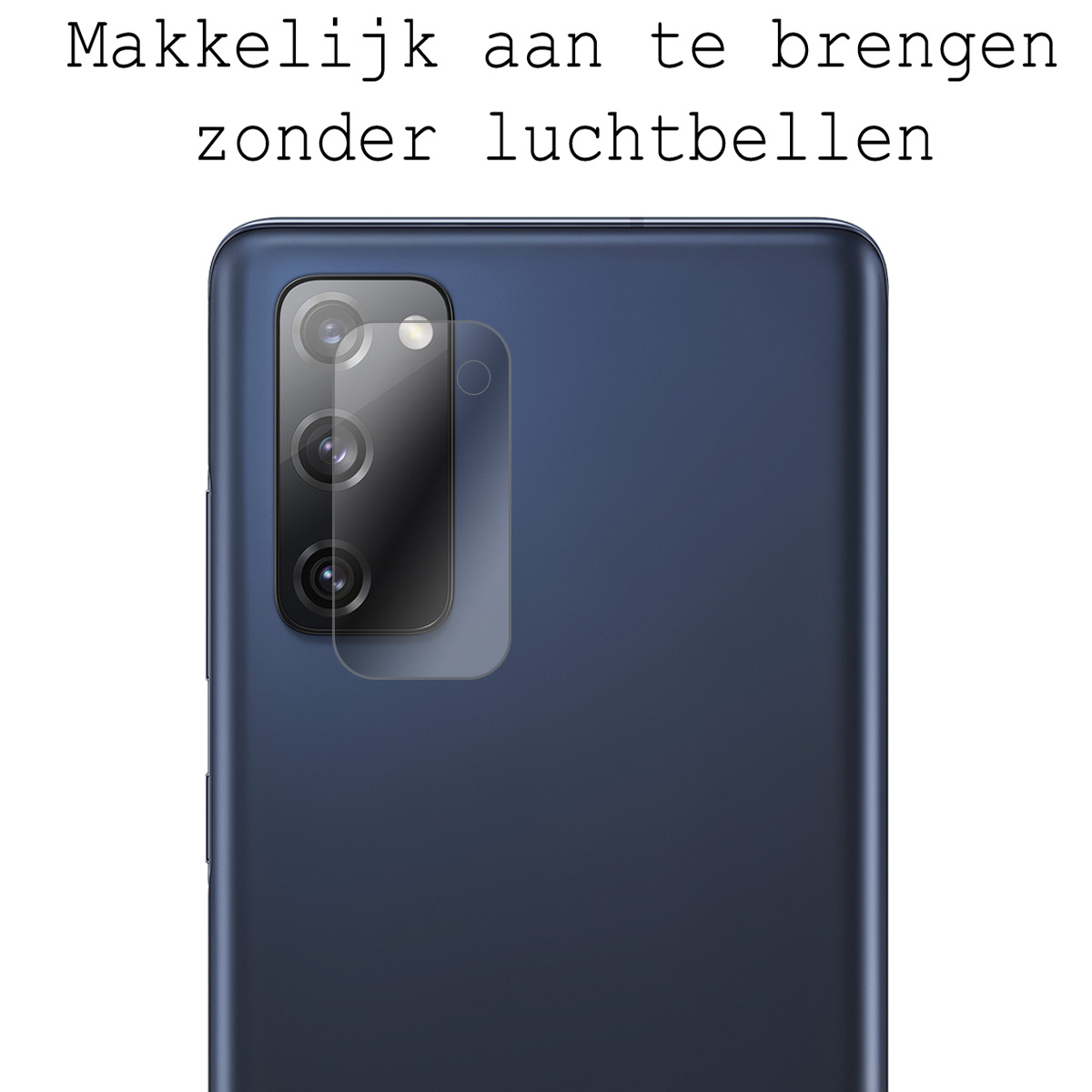 BASEY. Screenprotector Geschikt voor Samsung S20 FE Camera Screenprotector Tempered Glass Beschermglas Camera - Screenprotector Geschikt voor Samsung Galaxy S20 FE Camera Screen Protector - 3 Stuks