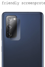 BASEY. Screenprotector Geschikt voor Samsung S20 FE Camera Screenprotector Tempered Glass Beschermglas Camera - Screenprotector Geschikt voor Samsung Galaxy S20 FE Camera Screen Protector - 3 Stuks