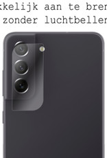 BASEY. Screenprotector Geschikt voor Samsung S21 FE Camera Screenprotector Tempered Glass Beschermglas Camera - Screenprotector Geschikt voor Samsung Galaxy S21 FE Camera Screen Protector