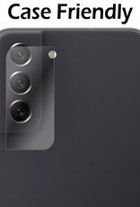 Nomfy Screenprotector Geschikt voor Samsung S21 FE Camera Screen Protector Beschermglas - Screenprotector Geschikt voor Samsung Galaxy S21 FE Camera Screenprotector Tempered Glass - 3 PACK