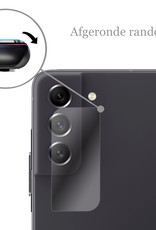 Nomfy Screenprotector Geschikt voor Samsung S21 FE Camera Screen Protector Beschermglas - Screenprotector Geschikt voor Samsung Galaxy S21 FE Camera Screenprotector Tempered Glass - 3 PACK