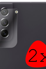 BASEY. Screenprotector Geschikt voor Samsung S22 Camera Screenprotector Tempered Glass Beschermglas Camera - Screenprotector Geschikt voor Samsung Galaxy S22 Camera Screen Protector - 2 Stuks