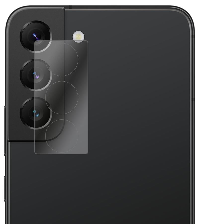 BASEY. Screenprotector Geschikt voor Samsung S22 Plus Camera Screenprotector Tempered Glass Beschermglas Camera - Screenprotector Geschikt voor Samsung Galaxy S22 Plus Camera Screen Protector