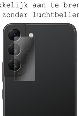 BASEY. Screenprotector Geschikt voor Samsung S22 Plus Camera Screenprotector Tempered Glass Beschermglas Camera - Screenprotector Geschikt voor Samsung Galaxy S22 Plus Camera Screen Protector