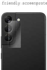 BASEY. Screenprotector Geschikt voor Samsung S22 Plus Camera Screenprotector Tempered Glass Beschermglas Camera - Screenprotector Geschikt voor Samsung Galaxy S22 Plus Camera Screen Protector - 3 Stuks