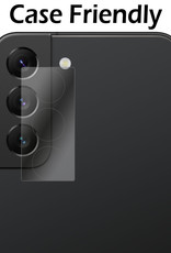 Nomfy Screenprotector Geschikt voor Samsung S22 Plus Camera Screen Protector Beschermglas - Screenprotector Geschikt voor Samsung Galaxy S22 Plus Camera Screenprotector Tempered Glass - 2 PACK