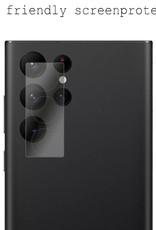 BASEY. Screenprotector Geschikt voor Samsung S22 Ultra Camera Screenprotector Tempered Glass Beschermglas Camera - Screenprotector Geschikt voor Samsung Galaxy S22 Ultra Camera Screen Protector - 3 Stuks