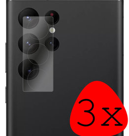 BASEY. BASEY. Samsung Galaxy S22 Ultra Camera Screenprotector - 3 PACK