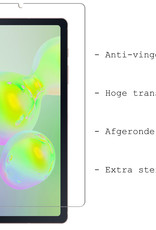 BASEY. Screenprotector Geschikt voor Samsung Galaxy Tab S6 Lite Screenprotector Tempered Glass - Screenprotector Geschikt voor Samsung Tab S6 Lite Screen Protector Beschermglas