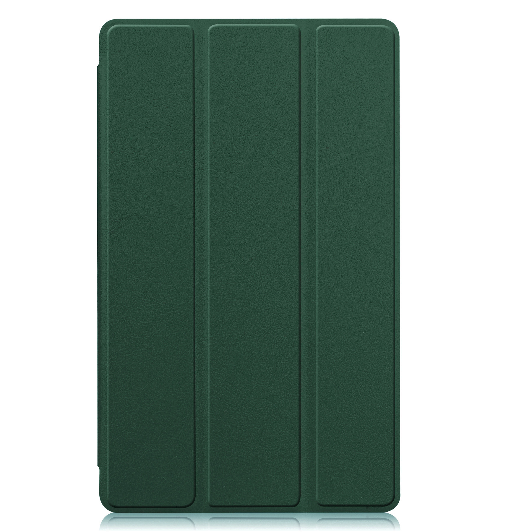 Nomfy Samsung Tab S6 Lite Hoesje Book Case Hoes - Samsung Galaxy Tab S6 Lite Hoes Hardcover Hoesje - Donker Groen