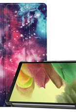 Nomfy Hoes Geschikt voor Samsung Galaxy Tab S6 Lite Hoes Tri-fold Tablet Hoesje Case - Hoesje Geschikt voor Samsung Tab S6 Lite Hoesje Hardcover Bookcase - Galaxy
