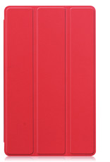 Nomfy Samsung Tab S6 Lite Hoesje Book Case Hoes - Samsung Galaxy Tab S6 Lite Hoes Hardcover Hoesje - Rood