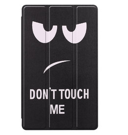 Nomfy Nomfy Samsung Galaxy S6 Lite Hoes - Don't touch me