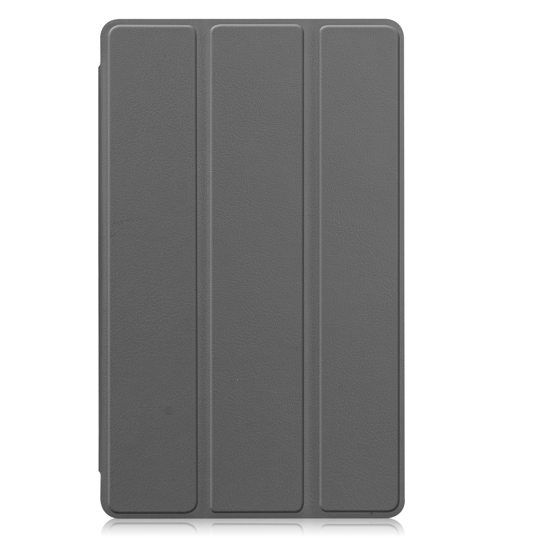 BASEY. Hoesje Geschikt voor Samsung Galaxy Tab S6 Lite Hoes Case Tablet Hoesje Tri-fold Met Screenprotector - Hoes Geschikt voor Samsung Tab S6 Lite Hoesje Hard Cover Bookcase Hoes - Grijs