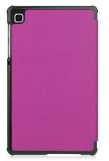 BASEY. Hoesje Geschikt voor Samsung Galaxy Tab S6 Lite Hoes Case Tablet Hoesje Tri-fold Met Screenprotector - Hoes Geschikt voor Samsung Tab S6 Lite Hoesje Hard Cover Bookcase Hoes - Paars