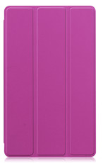 BASEY. Hoesje Geschikt voor Samsung Galaxy Tab S6 Lite Hoes Case Tablet Hoesje Tri-fold Met Screenprotector - Hoes Geschikt voor Samsung Tab S6 Lite Hoesje Hard Cover Bookcase Hoes - Paars