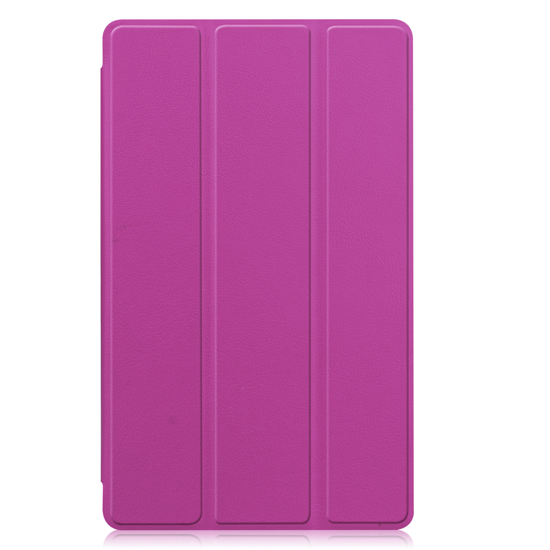 BASEY. Hoesje Geschikt voor Samsung Galaxy Tab S6 Lite Hoes Case Tablet Hoesje Tri-fold Met Screenprotector - Hoes Geschikt voor Samsung Tab S6 Lite Hoesje Hard Cover Bookcase Hoes - Paars