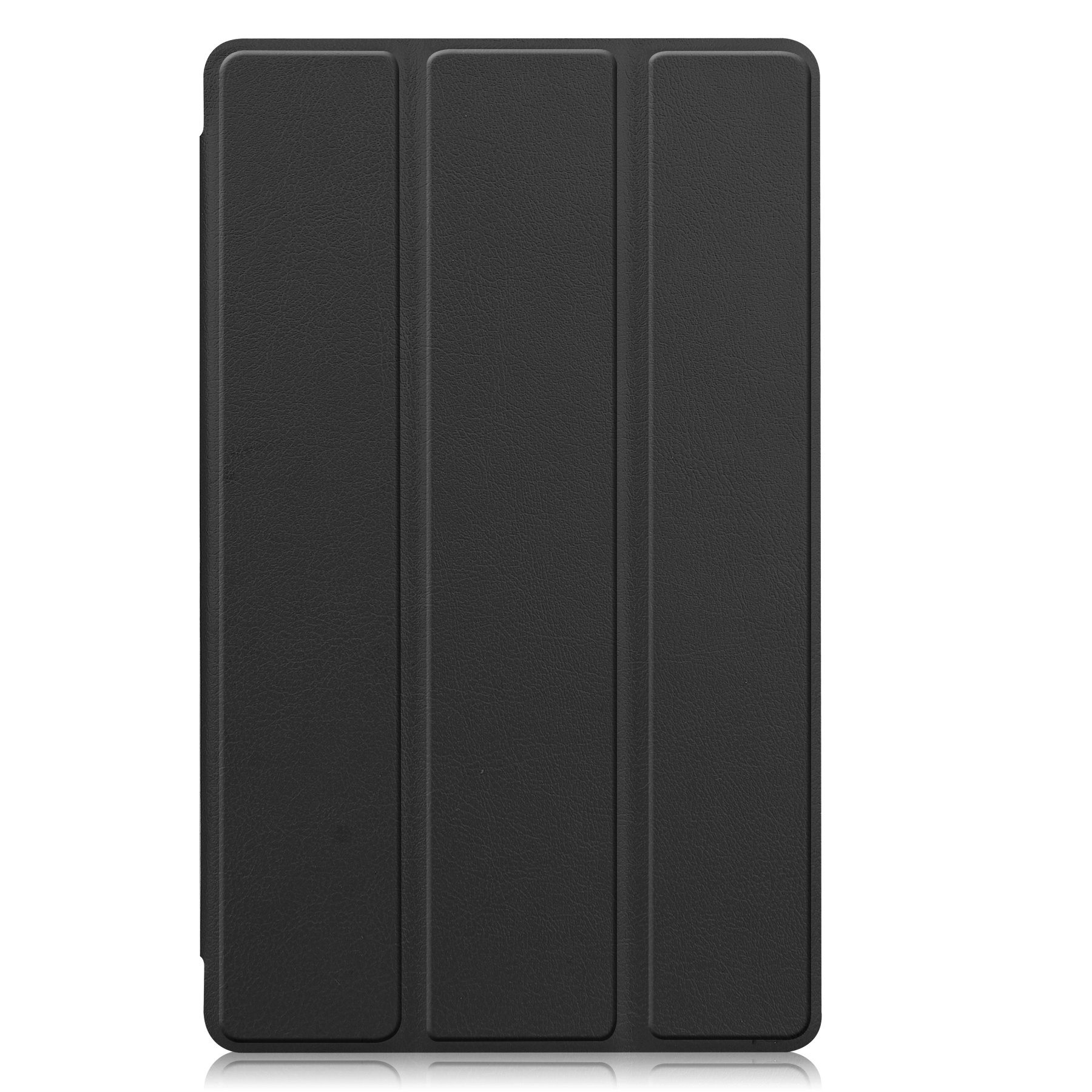 BASEY. Hoesje Geschikt voor Samsung Galaxy Tab S6 Lite Hoes Case Tablet Hoesje Tri-fold Met Screenprotector - Hoes Geschikt voor Samsung Tab S6 Lite Hoesje Hard Cover Bookcase Hoes - Zwart