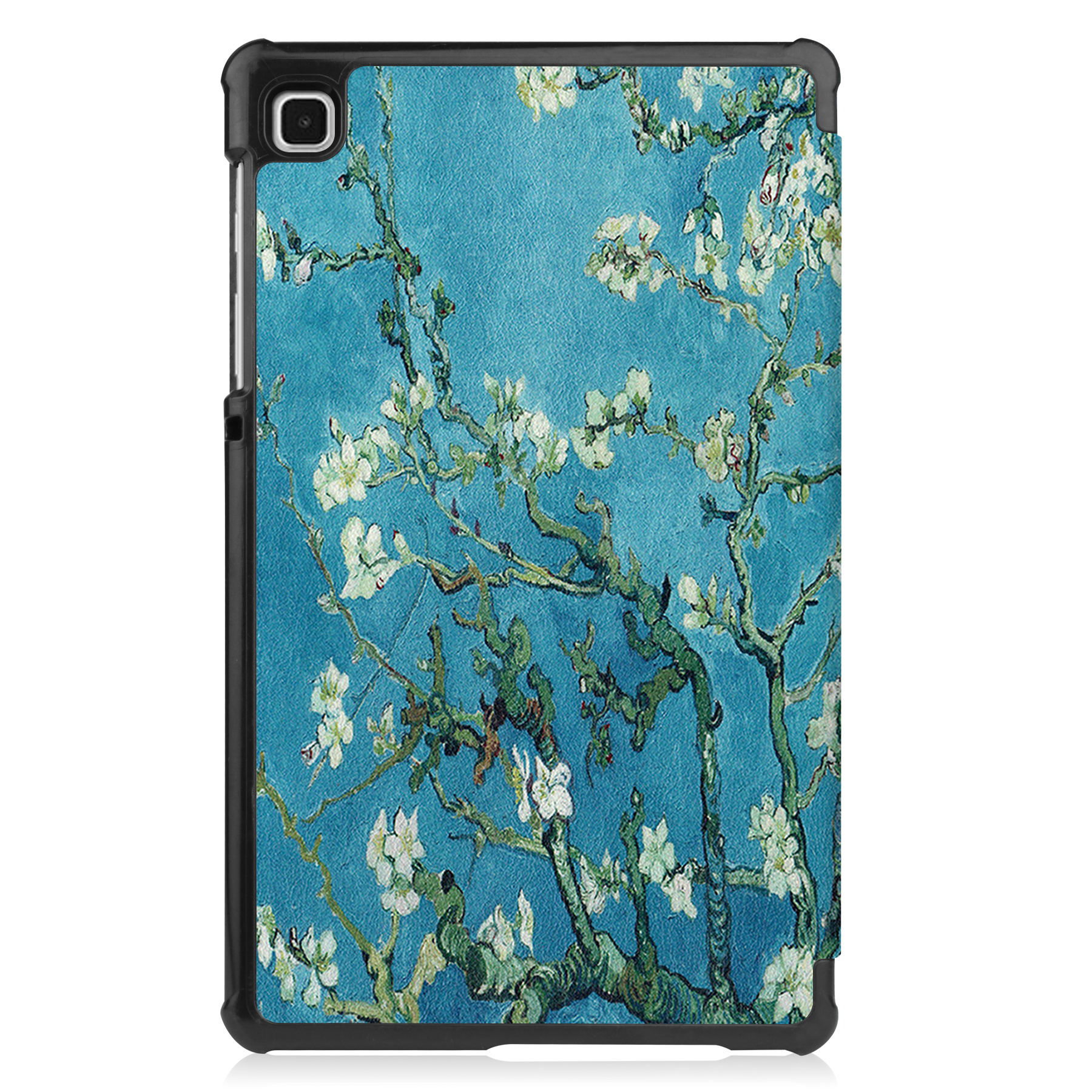 NoXx Hoesje Geschikt voor Samsung Galaxy Tab S6 Lite Hoesje Case Hard Cover Hoes Book Case Met Screenprotector - Bloesem