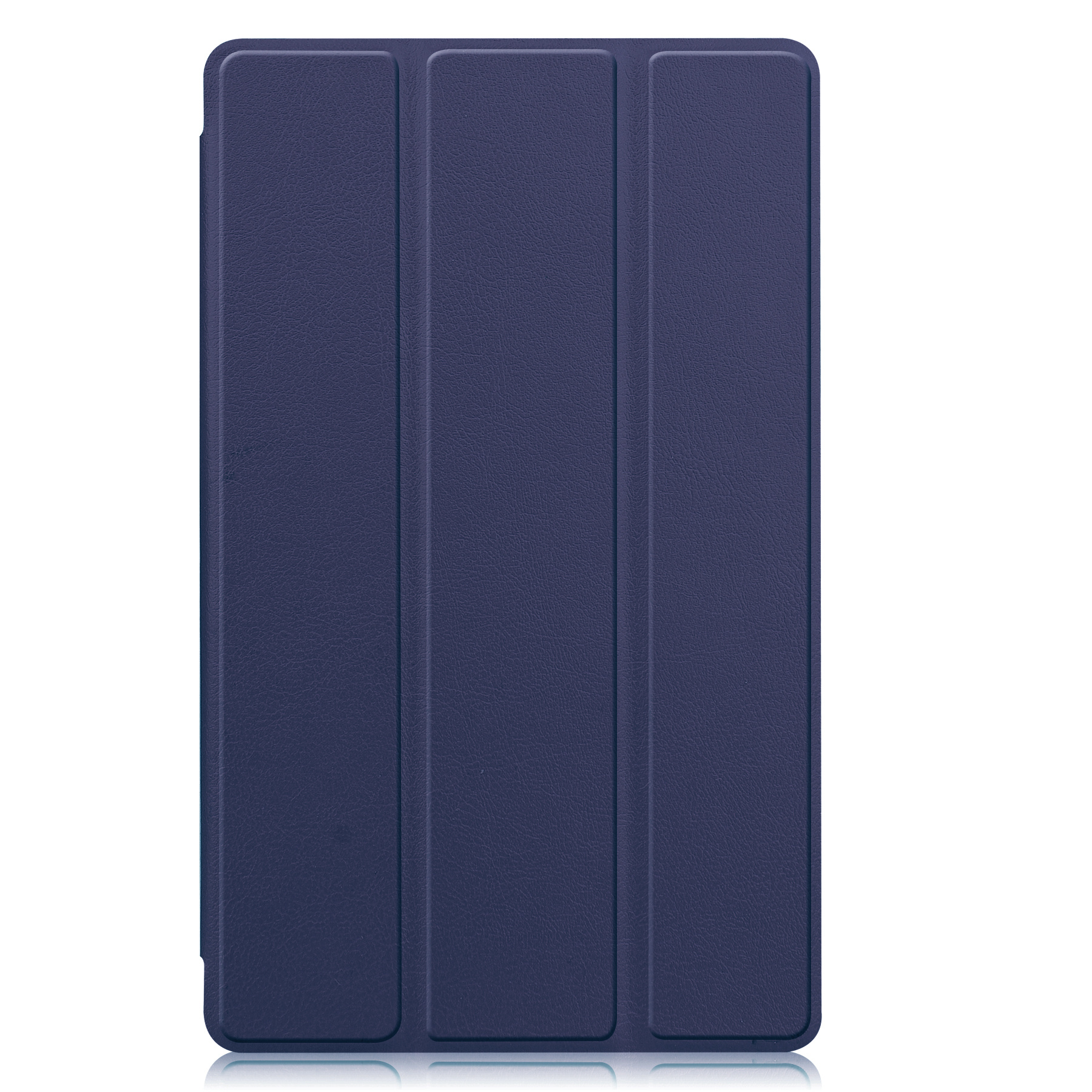 Samsung Tab S6 Lite Hoesje Met Screenprotector Book Case Hoes - Samsung Galaxy Tab S6 Lite Hoes Hardcover Hoesje Met Screenprotector - Donker Blauw
