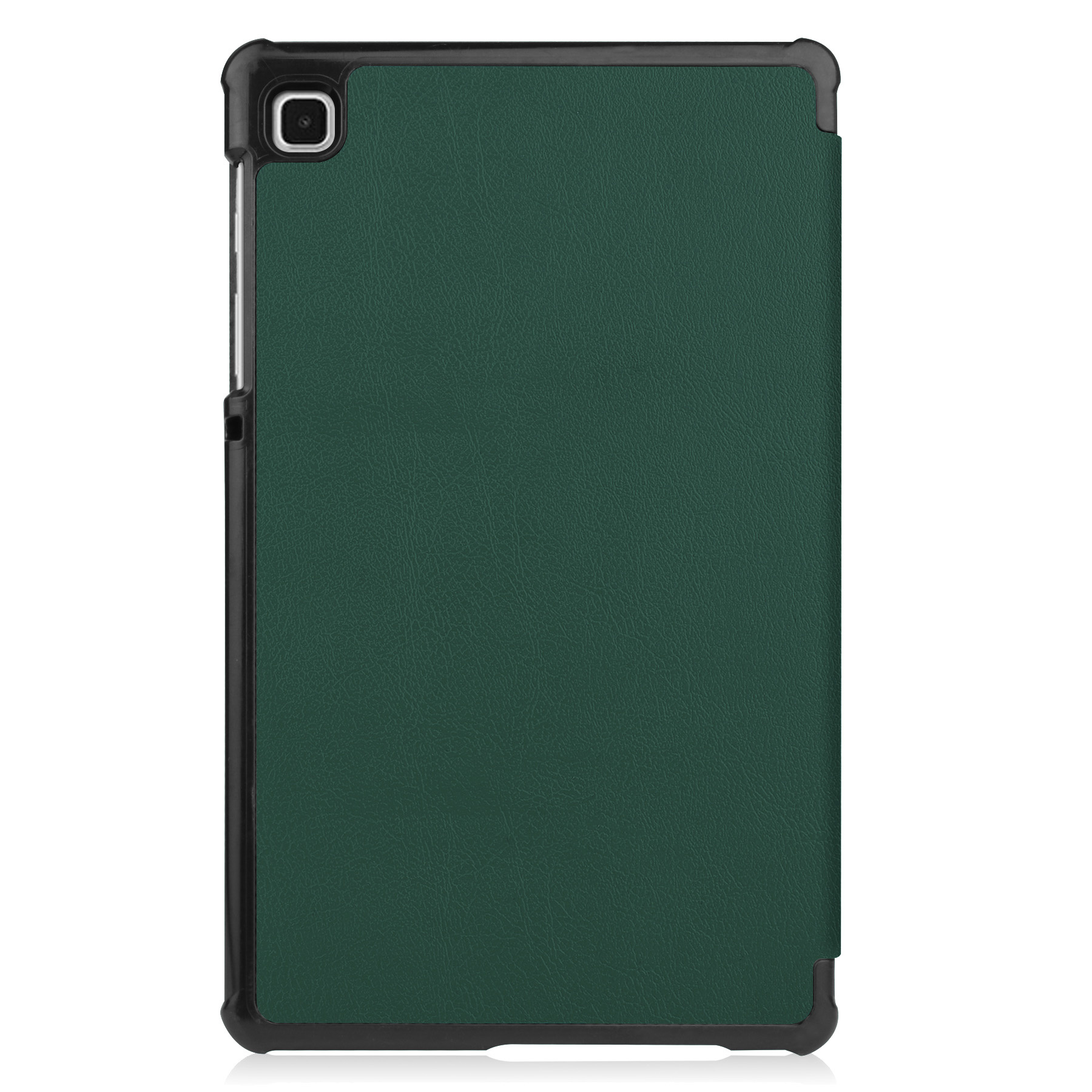 Nomfy Hoes Geschikt voor Samsung Galaxy Tab S6 Lite Hoes Tri-fold Tablet Hoesje Case Met Screenprotector - Hoesje Geschikt voor Samsung Tab S6 Lite Hoesje Hardcover Bookcase - Donkergroen