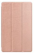 Nomfy Samsung Tab S6 Lite Hoesje Book Case Hoes Met Uitsparing S Pen - Samsung Galaxy Tab S6 Lite Hoes Hardcover Hoesje - Rose Goud
