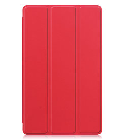 Nomfy Nomfy Samsung Galaxy S6 Lite Hoesje Met Uitsparing S Pen - Rood